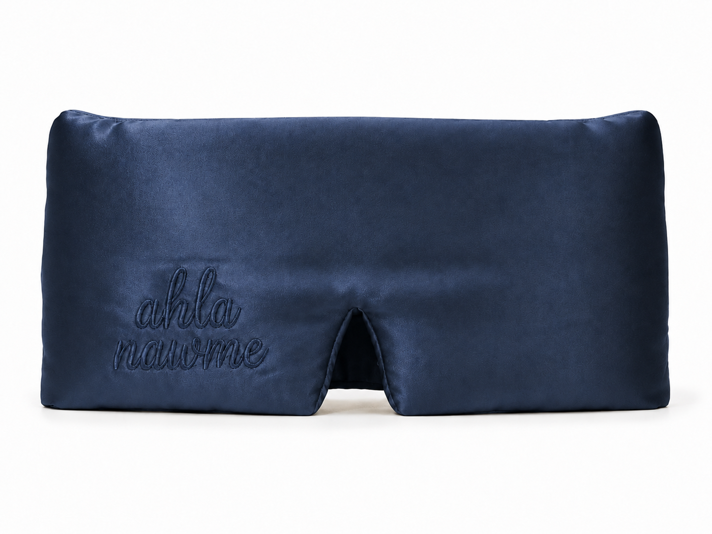 ahla nawme Silk Eye Mask – Navy Blue